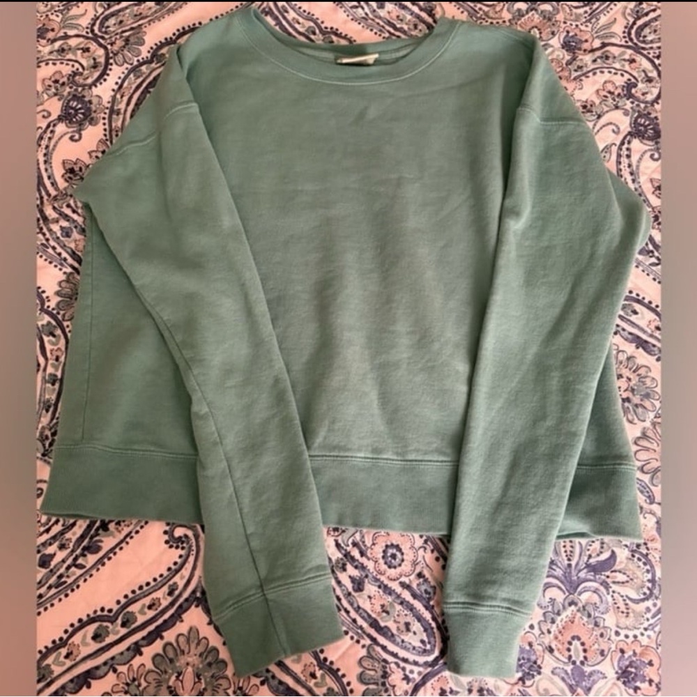 Hanes ComfortWash Mint Crewneck